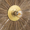 De Chi-Chi Muurlamp - Naturel Messing - L