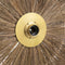 De Chi-Chi Muurlamp - Naturel Messing - L