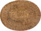 De Colonial Ovale Placemat - Naturel Bruin