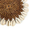 De Colonial Shell Onderzetter - Naturel Bruin