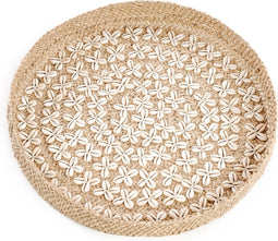 De Costa Shell Plaat - Naturel Wit - M