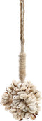 De Door Shell Cowrie Hangdecoratie - Naturel