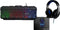 DE G-LAB Argon Combo - 4 in 1 Gaming Set - Azerty Gamer Toetsenbord met achtergrondverlichting, 3200 DPI Gamer Muis, Gaming Headset, Antislip Muismat - Xbox One Mac PS4 PC Gamer Pack