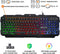 DE G-LAB Argon Combo - 4 in 1 Gaming Set - Azerty Gamer Toetsenbord met achtergrondverlichting, 3200 DPI Gamer Muis, Gaming Headset, Antislip Muismat - Xbox One Mac PS4 PC Gamer Pack