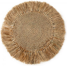 De Gehaakte Raffia Placemat - Naturel