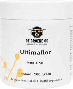 De Groene Os Ultimaflor Hond / Kat 100 GR