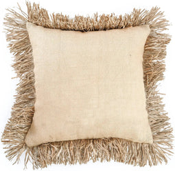 De Jute Bonita Kussenhoes - Naturel - 60x60