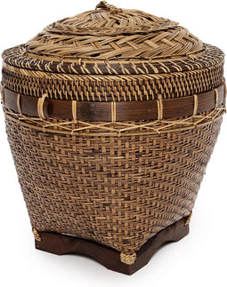 De Koloniale Opbergmand - Natuurlijk Bruin - L