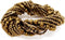 De Kralen Servetring - Goud - Set van 4