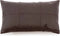 De leren kussenhoes met zes panelen - Choco - 30x50