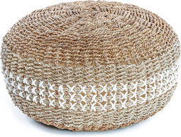 De Macrame Poef - Bazar Bizar