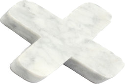 De Marmeren Pannenonderzetter - Wit