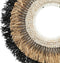 De Mojo Raffia op Stand - Decoratie - Naturel Zwart