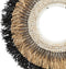 De Mojo Raffia op Stand - Decoratie - Naturel Zwart