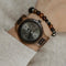 De officiële WoodWatch | Oaklee Stroopie Edition | Houten horloge heren