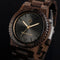 De officiële WoodWatch | Wootch Black Sandal | Houten horloge heren