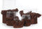 De Oh My Gee Kaarsenhouder - Bordeaux Velvet - M - Set van 4