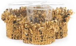 De Oh My Gee Kaarsenhouder - Kaneel Zwart - M