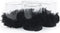 De Oh My Gee Kaarsenhouder - Zwart Velvet - M - Set van 4