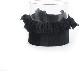 De Oh My Gee Kaarsenhouder - Zwart Velvet - XXL