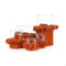 De Oh My Gee Kaarshouder - Roest Velvet - L