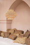 De Oh My Gee Kussenhoes - Beige Zwart - 40x40
