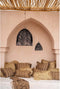De Oh My Gee Kussenhoes - Beige Zwart - 40x40