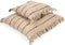 De Oh My Gee Kussenhoes - Beige Zwart - 40x40