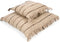 De Oh My Gee Kussenhoes - Beige Zwart - 40x40