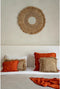 De Oh My Gee Kussenhoes - Roest Fluweel - 40x40