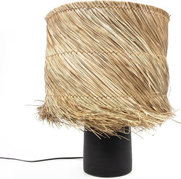 De Pandan Tafellamp - Zwart Naturel