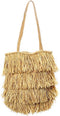 De Raffia Bahamas Tas - Naturel