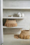 De Raffia Deluxe Mand - Naturel - L