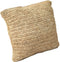 De Raffia Flores Kussenhoes Vierkant - Naturel - 40x40