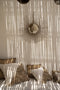 De Raffia Katoenen Kussenhoes - Naturel Wit - 60x60