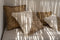 De Raffia Katoenen Kussenhoes - Naturel Wit - 60x60