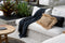 De Raffia Kussenhoes - Naturel - 30x50