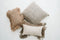De Raffia Kussenhoes - Naturel - 30x50