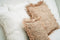 De Raffia Kussenhoes Vierkant - Naturel - 40x40