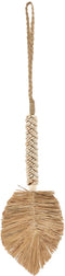 De Raffia & Schelpen Hangdecoratie - Crème Naturel