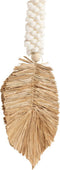 De Raffia & Schelpen Hangdecoratie - Wit Naturel