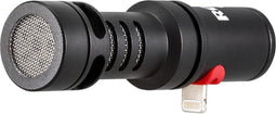 De RØDE VideoMic Me-L is een compacte, lichtgewicht microfoon voor kristal heldere geluidsopnames, speciaal voor iPhone en iPad