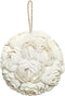 De Rozen Schelpenbal - Wit - L