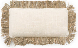 De Saint Tropez Kussenhoes - Naturel Wit - 30x50