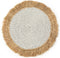 De Seagrass Raffia Placemat - Wit Naturel