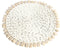De Seagrass Shell Pan Coaster - Wit