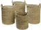 De Sensity Manden - Naturel - Set van 4