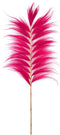 De Stunning Leaf - Warm Roze - Set van 6