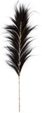 De Stunning Leaf - Zwart - Set van 6