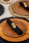 De Teak Root Rond Bord - L